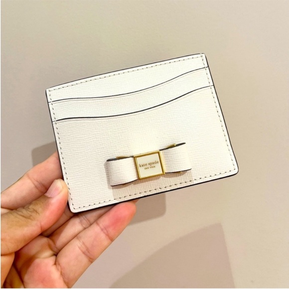 Kate Spade Morgan Bow Embellished
Cardholder # K9923 - Picture 1 of 7